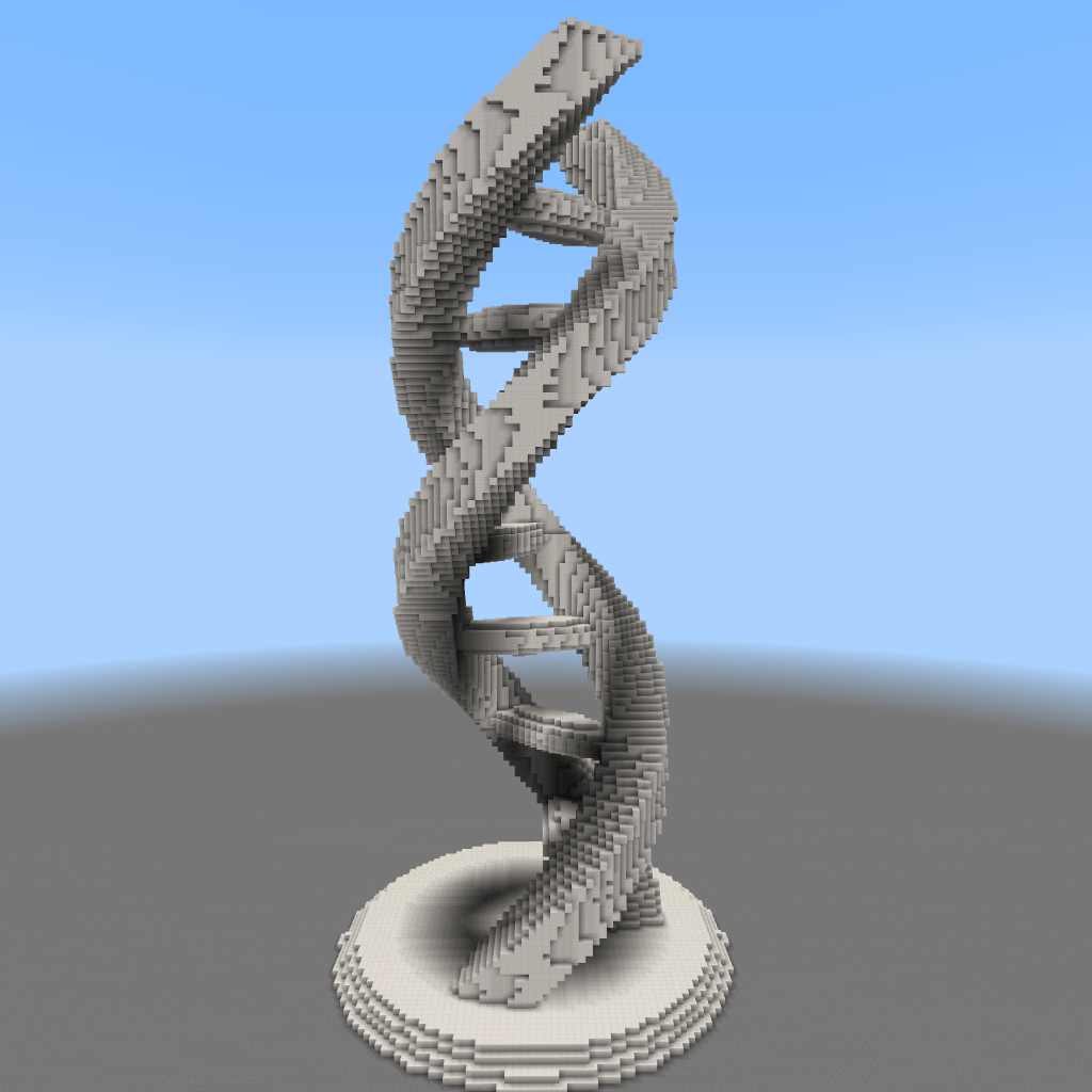 Obrázek ze světa Molcraft - Model šroubovice DNA - Deoxyribonukleové kyseliny