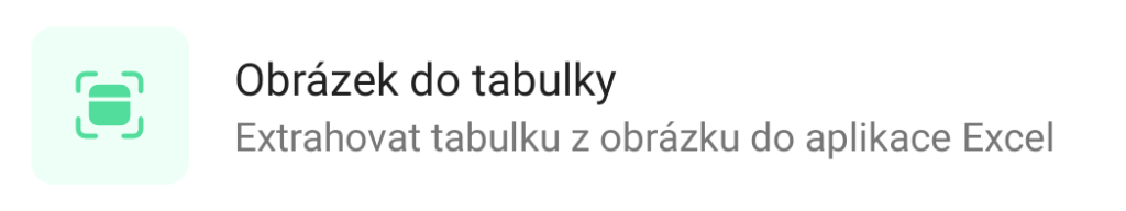 Na obrázku je náhled tlačítka Obrázek do tabulky v aplikaci Office.