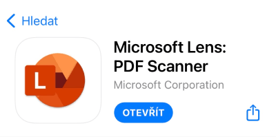 ikona aplikace Microsoft Lens