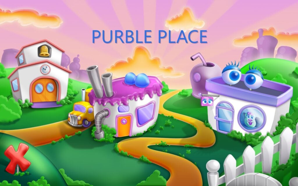 Purble Place, jedna z nejznámějších her zabudovaných ve Windows 7